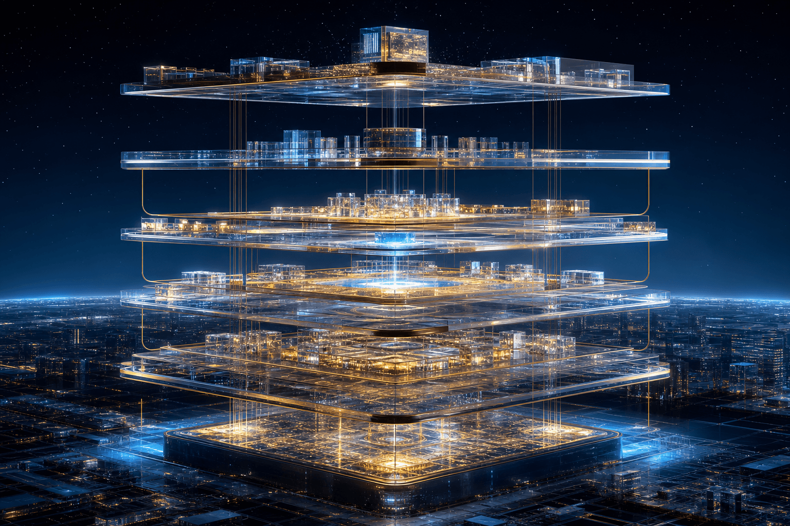 Six-layer technology stack